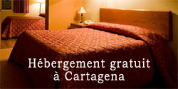 Hébergement gratuit à Cartagena en Colombie