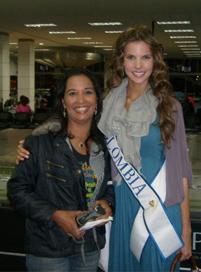 Miss Colombia et Diana